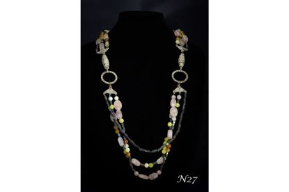 Bouquet of Jasper Layered Necklace